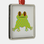 Cute Frog Ornament Aus Metall (Rechts)