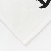 Cute Frog Playing A Guitar Dont Worry Be Hoppy _2 Fleecedecke (Ecke)