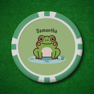 Cute Frog Pokerchips