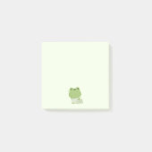 Cute Frog Post-it Klebezettel (Vorderseite)