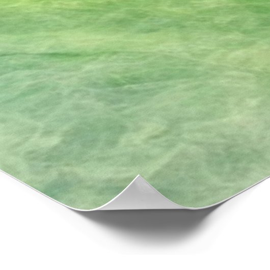 Cute Frog Poster (Ecke)