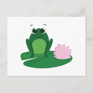 Cute Frog Postkarte