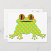 Cute Frog Postkarte (Vorne/Hinten)