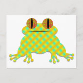 Cute Frog Postkarte (Vorderseite)