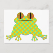 Cute Frog Postkarte (Vorderseite)