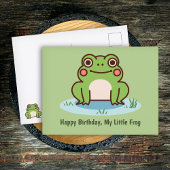 Cute Frog Postkarte