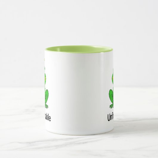 Cute Frog Prince with a Crown Tasse (Zentrum)