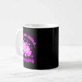 Cute Frog Pun Ribbiting Frog Lovers Quote Design  Kaffeetasse (Vorderseite Links)