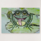 Cute Frog Puzzle (Horizontal)