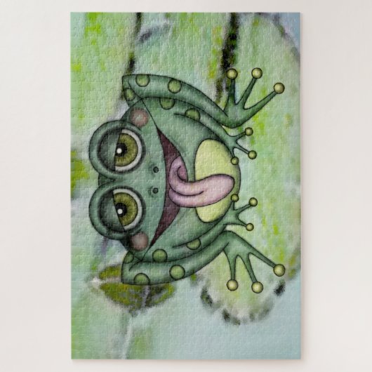 Cute Frog Puzzle (Vertikal)