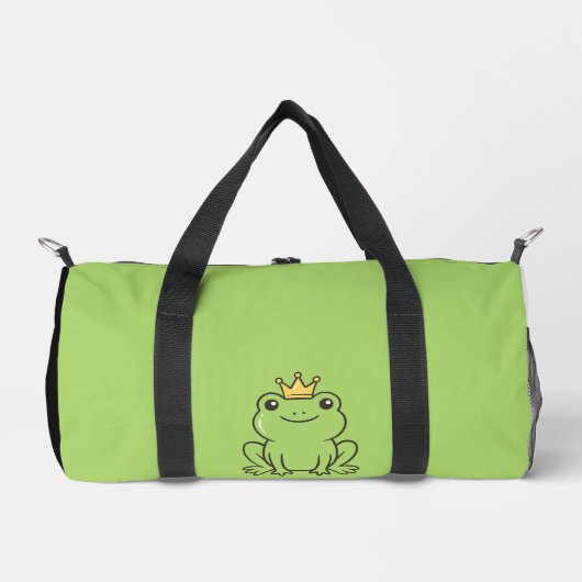 Cute frog  Queen funny green  Phone Case Duffle Bag (Vorderseite)