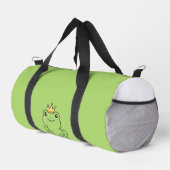 Cute frog  Queen funny green  Phone Case Duffle Bag (Rechte Ecke)
