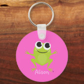 Cute Frog Schlüsselanhänger (Vorderseite)