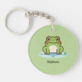 Cute Frog Schlüsselanhänger (Vorderseite)