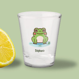 Cute Frog Schnapsglas