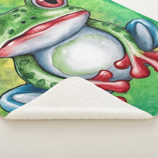 Cute Frog Sherpadecke (3/4)