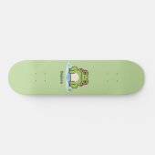 Cute Frog Skateboard (Horizontal)