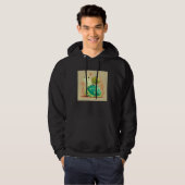 Cute Frog Snail Illustration Shell Friends Women K Hoodie (Vorne ganz)
