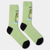 Cute Frog Socken (Rechts)