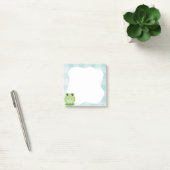 Cute frog Sticky notes, green post-it notes Klebezettel (Büro)