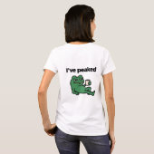 Cute frog T-Shirt (Schwarz voll)