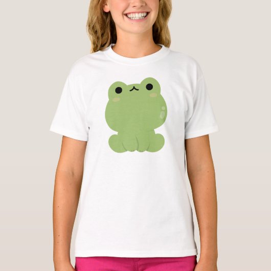 Cute Frog T-Shirt (Vorderseite)