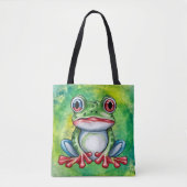Cute Frog Tasche (Vorderseite)