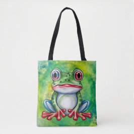 Cute Frog Tasche