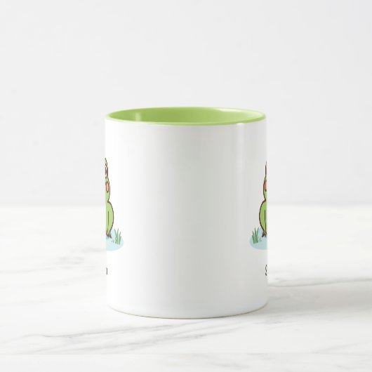 Cute Frog Tasse (Zentrum)