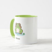 Cute Frog Tasse (Vorderseite Links)