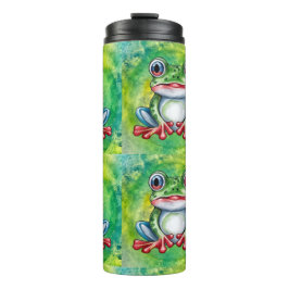 Cute Frog Thermosbecher