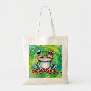 Cute Frog Tragetasche