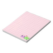Cute frog valentine  notizblock (Rotiert)