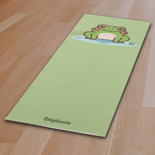 Cute Frog Yogamatte