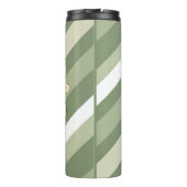 Cute Froggy Coffee Tale Design Thermosbecher (Rückseite)