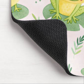 Cute frogs Pattern Mousepad (Ecke)
