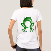 Cute frogT-Shirt T-Shirt (Rückseite)