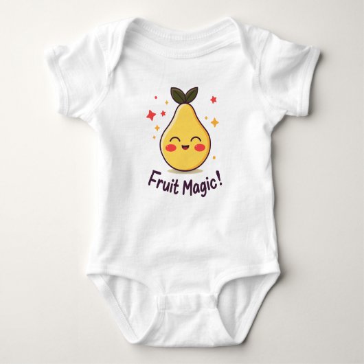 Cute Frucht Design Frucht Magic Baby Baby Strampler (Vorderseite)