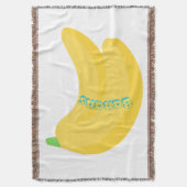 Cute Fruit Art / Tropical Food Aesthetic Decke (Vorderseite Vertikal)