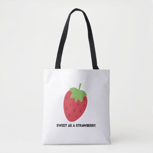 Cute Fruit-Themed Everyday Bag Tasche (Vorderseite)
