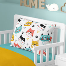 Cute fun cats pattern kids