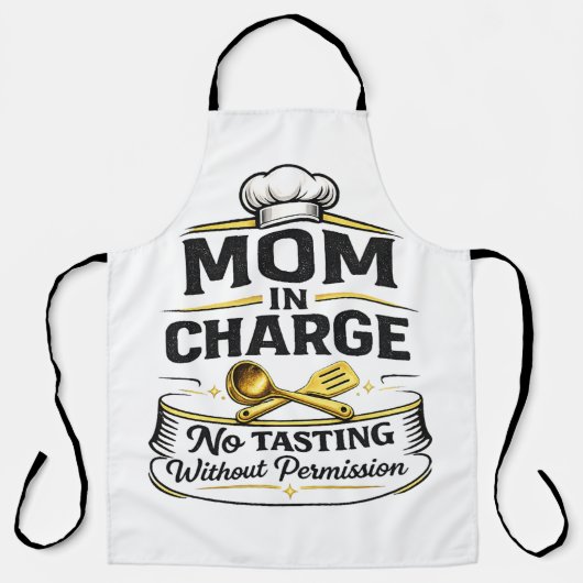 Cute Fun mom  Gift  Apron Schürze (Vorderseite)