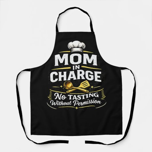 Cute Fun mom  Gift  Apron Schürze (Vorderseite)
