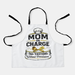 Cute Fun mom  Gift  Apron Schürze