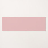 Cute Fun Pink Strawberries Custom Yogamatte (Rückseite (Horizontal))