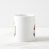 Cute fun We are owl Back to school Personalize Kaffeetasse (Mittel)