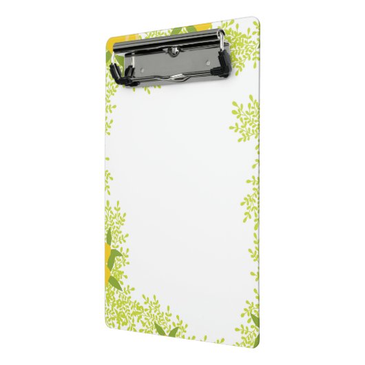 Cute & Functional Mini Lemon Design Clipboard Mini Klemmbrett (Gewinkelt2)