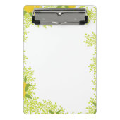 Cute & Functional Mini Lemon Design Clipboard Mini Klemmbrett (Vorderseite)