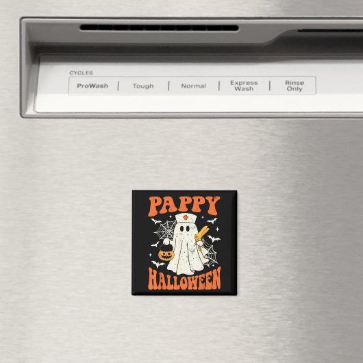 Cute Funny Boo Ghost Nurses Pappy Halloween Obgyn Magnet (In Situ (Geschirrspüler))