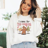 Cute & Funny Christmas Gingerbread Cookie Sweatshirt
